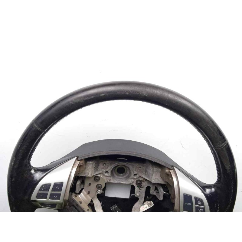 Recambio de volante para mitsubishi outlander (cw0) 2.0 di-d cat referencia OEM IAM 4400A243XA CUERO NEGRO