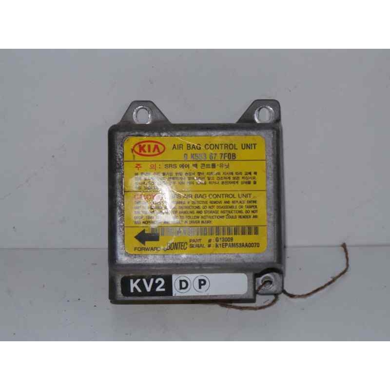 Recambio de centralita airbag para kia carnival referencia OEM IAM 0K553677F0B-G13009-K1EPAM53AA070  