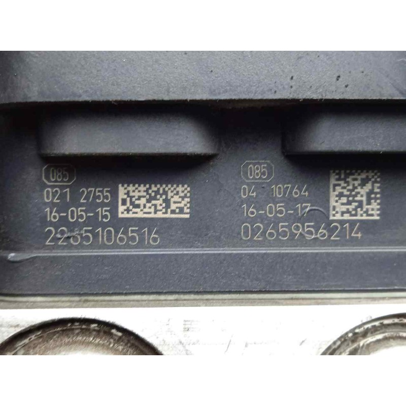 Recambio de abs para iveco daily furgón 2.3 diesel cat referencia OEM IAM 0265956214-0265243239-5801815699 BOSCH 