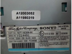 Recambio de sistema audio / radio cd para ford mondeo ber. (ca2) 2.0 tdci cat referencia OEM IAM 7S7T18C939BE-VP6M2F18C821FA SON 2