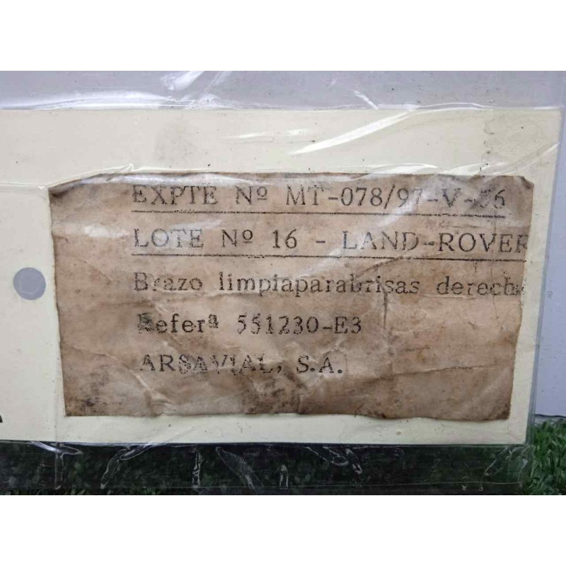 Recambio de brazo limpia delantero derecho para land rover 88 2.3d referencia OEM IAM 551230-551230E3 DOGA 