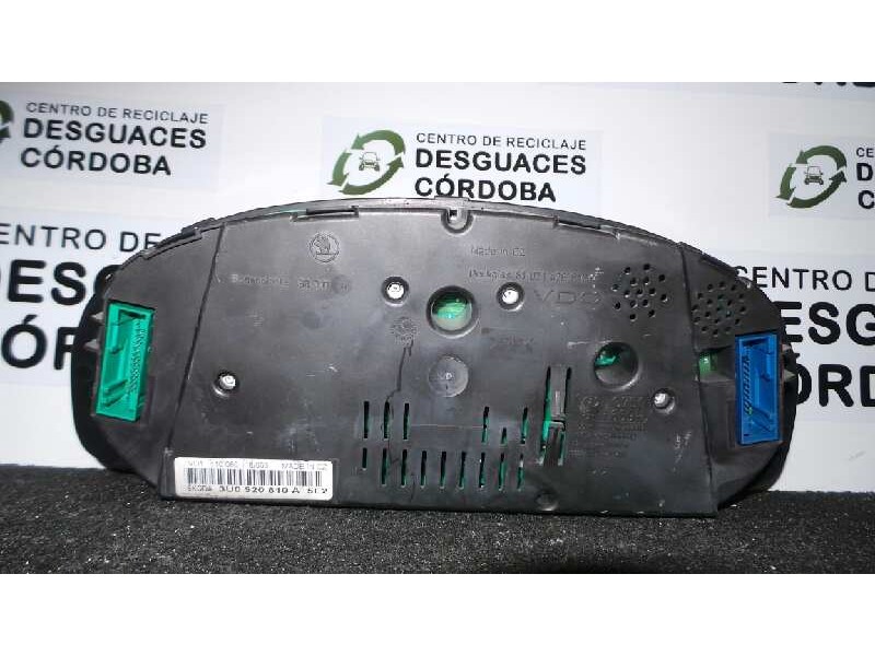 Recambio de cuadro instrumentos para skoda superb (3u4) 1.9 tdi referencia OEM IAM 3U0920810A-110080116003  