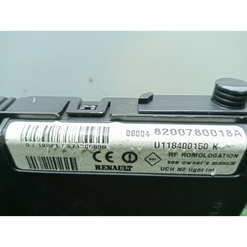 Recambio de centralita check control para renault scenic ii 1.5 dci diesel referencia OEM IAM U118400150K-8200780018A-UCHN2 UCHN