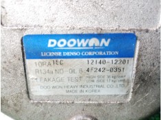 Recambio de compresor aire acondicionado para kia rio 1.5 cat referencia OEM IAM 1214012201 DOOWON - 4.CANALES 10PA15C 2