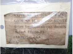 Recambio de brazo limpia delantero derecho para land rover 88 2.3d referencia OEM IAM 551230-551230E3 DOGA  2