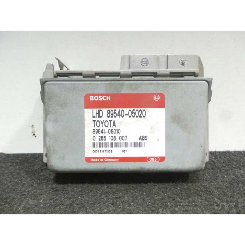 Recambio de centralita abs para toyota carina (t19) 2.0 16v cat referencia OEM IAM LHD8954005020-8954105010-0265108007  BOSCH