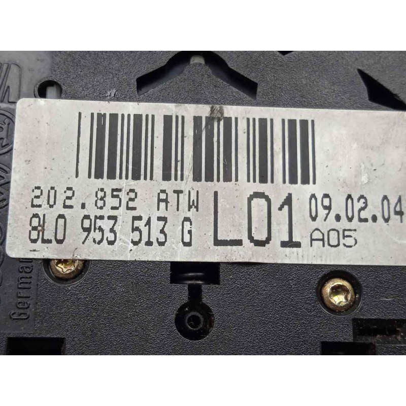 Recambio de mando luces para volkswagen passat berlina (3b3) 1.9 tdi referencia OEM IAM 8L0953513G  