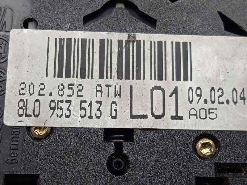 Recambio de mando luces para volkswagen passat berlina (3b3) 1.9 tdi referencia OEM IAM 8L0953513G  