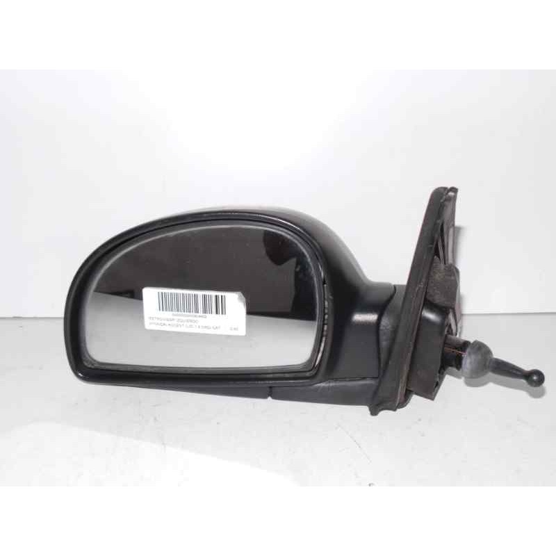 Recambio de retrovisor izquierdo para hyundai accent (lc) 1.5 crdi cat referencia OEM IAM  MANUAL NEGRO PLASTICO