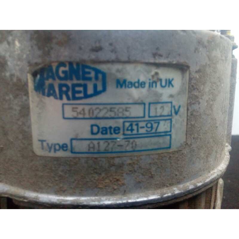 Recambio de alternador para chrysler voyager (gs) 2.5 turbodiesel referencia OEM IAM 54022585  120 A