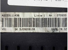 Recambio de cuadro instrumentos para skoda fabia (5j2 ) 1.2 referencia OEM IAM A2C53111438-5J0920810B 2.CONECTORES  2