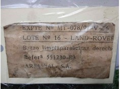 Recambio de brazo limpia delantero derecho para land rover 88 2.3d referencia OEM IAM 551230-551230E3 DOGA  2
