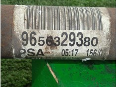 Recambio de transmision delantera izquierda para citroën c4 grand picasso 1.6 16v hdi fap referencia OEM IAM 9656329380 SIN.CORO 2