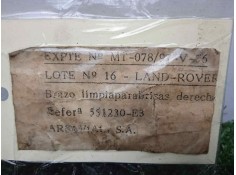 Recambio de brazo limpia delantero derecho para land rover 88 2.3d referencia OEM IAM 551230-551230E3 DOGA  2