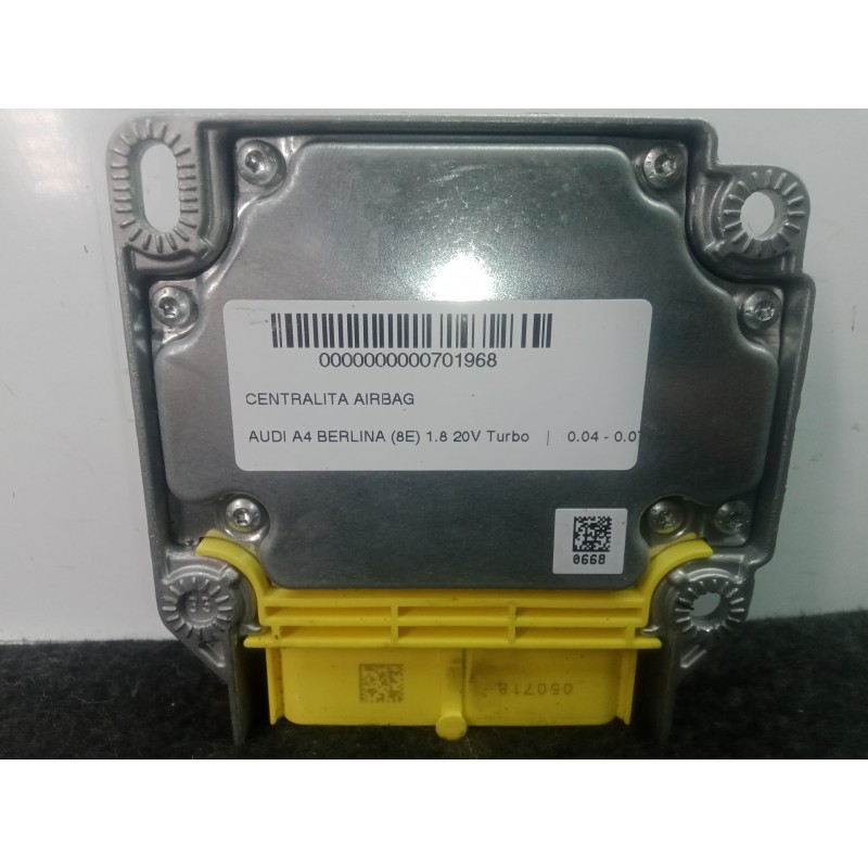 Recambio de centralita airbag para audi a4 berlina (8e) 1.8 20v turbo referencia OEM IAM 8E0959655G-0285001668  