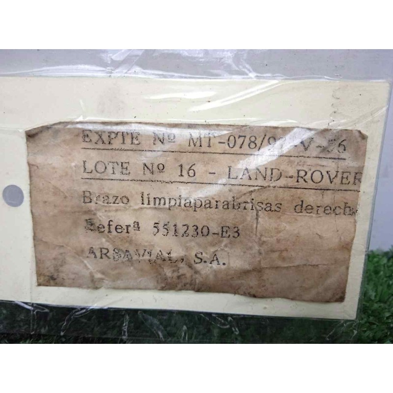 Recambio de brazo limpia delantero derecho para land rover 88 2.3d referencia OEM IAM 551230-551230E3 DOGA 