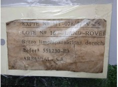 Recambio de brazo limpia delantero derecho para land rover 88 2.3d referencia OEM IAM 551230-551230E3 DOGA  2