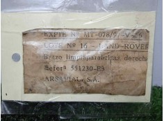 Recambio de brazo limpia delantero derecho para land rover 88 2.3d referencia OEM IAM 551230-551230E3 DOGA  2