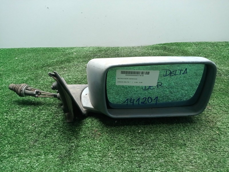 Recambio de retrovisor derecho para lancia delta referencia OEM IAM  MANUAL GRIS