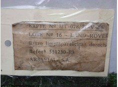 Recambio de brazo limpia delantero derecho para land rover 88 2.3d referencia OEM IAM 551230-551230E3 DOGA  2