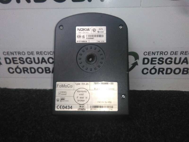 Recambio de modulo electronico para ford mondeo ber. (ca2) 2.0 tdci cat referencia OEM IAM 7S7T19G488DD NOKIA 