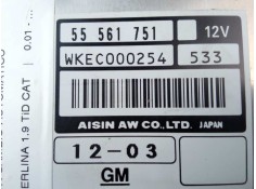 Recambio de centralita cambio automatico para saab 9-5 berlina 1.9 tid cat referencia OEM IAM 55561751-WKEC000254   2