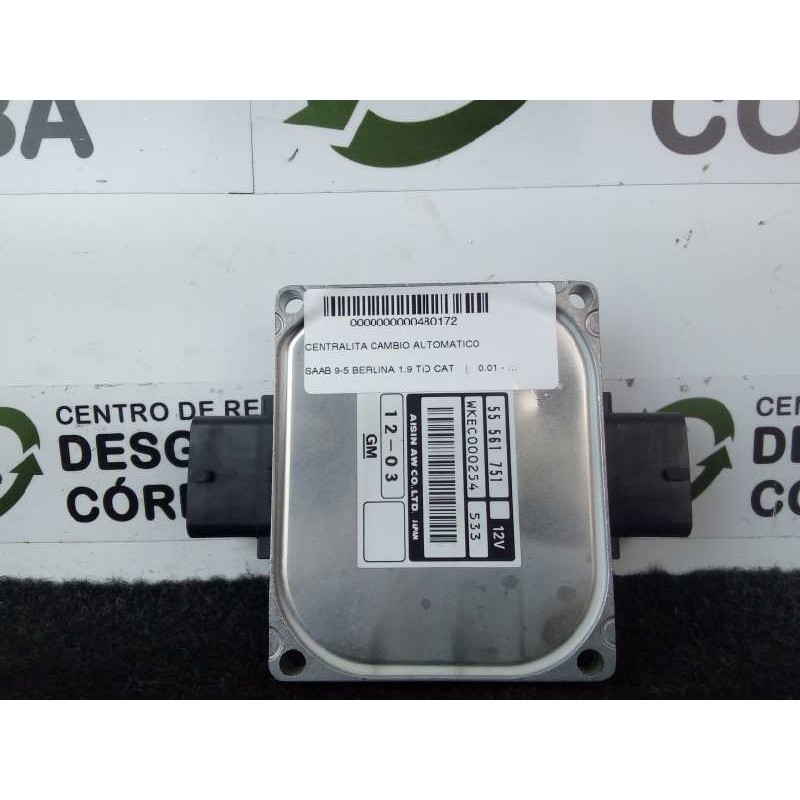 Recambio de centralita cambio automatico para saab 9-5 berlina 1.9 tid cat referencia OEM IAM 55561751-WKEC000254  