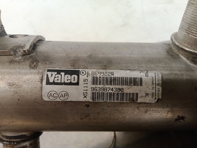 Recambio de enfriador gases egr para peugeot 307 break / sw (s1) sw referencia OEM IAM 9639874380 VALEO 
