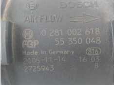 Recambio de caudalimetro para saab 9-5 berlina 1.9 tid cat referencia OEM IAM 0281002618-55350048 BOSCH 4.PINES 2
