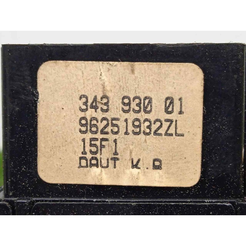 Recambio de mando luces para citroën xsara picasso 1.6 referencia OEM IAM 96251932ZL-34393001  