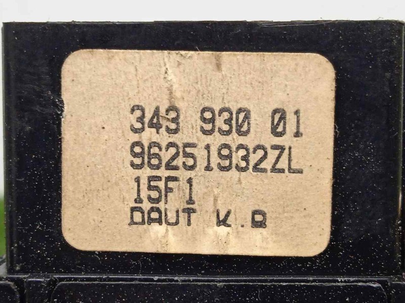 Recambio de mando luces para citroën xsara picasso 1.6 referencia OEM IAM 96251932ZL-34393001  