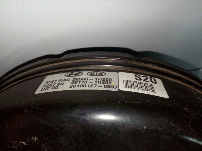 Recambio de servofreno para hyundai i30 1.6 crdi cat referencia OEM IAM 201001270597-591101H200-585001H200  