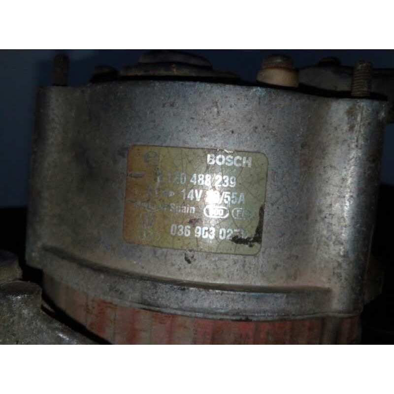 Recambio de alternador para seat ibiza (6k) 1.4 referencia OEM IAM 0120488239-036903027D BOSCH 55 A