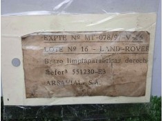 Recambio de brazo limpia delantero derecho para land rover 88 2.3d referencia OEM IAM 551230-551230E3 DOGA  2