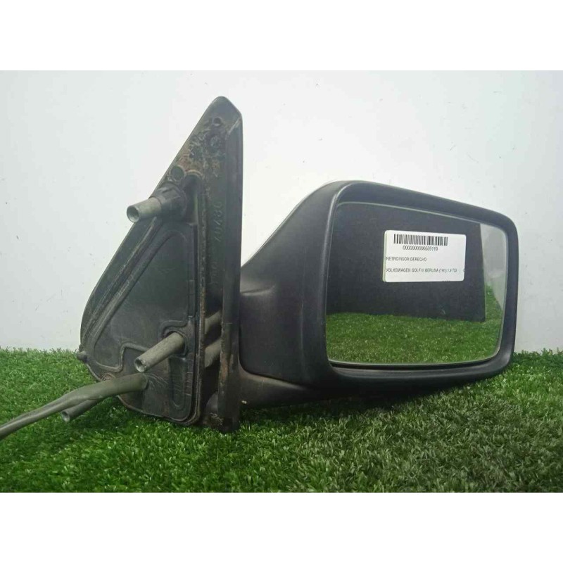Recambio de retrovisor derecho para volkswagen golf iii berlina (1h1) 1.9 tdi referencia OEM IAM  ELECTRICO BLANCO
