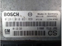 Recambio de centralita motor uce para opel zafira a 2.0 16v di cat (x 20 dtl / ld3) referencia OEM IAM 0281010021-09133269 EDC15 2