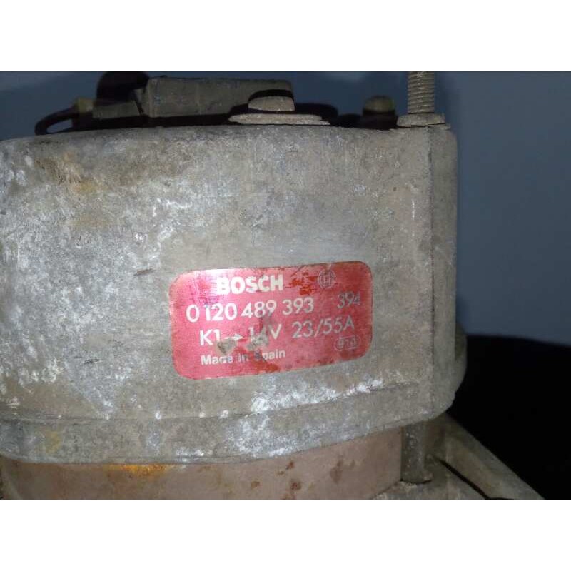 Recambio de alternador para citroën zx 1.4 referencia OEM IAM 0120489393 BOSCH 55A
