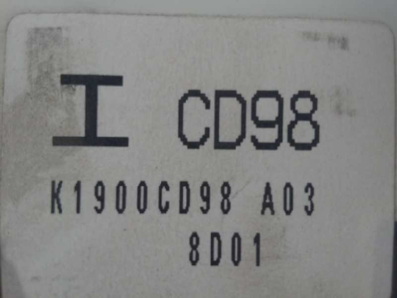 Recambio de mando climatizador para mazda 5 berl. (cr) 2.0 diesel cat referencia OEM IAM K1900CD98A03  