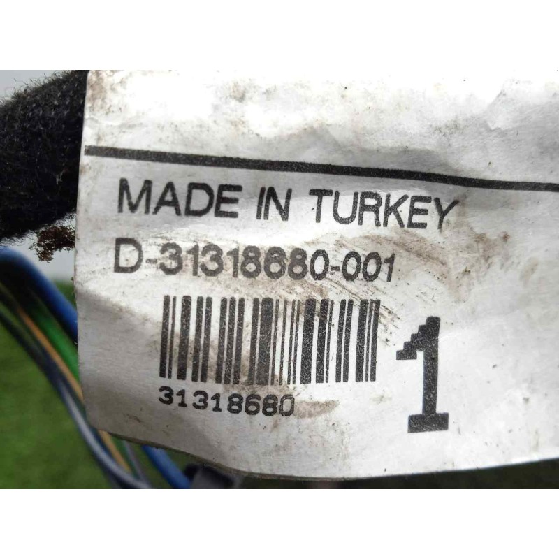 Recambio de instalacion electrica para volvo xc60 2.0 diesel cat referencia OEM IAM 31318680001-31318680 DELANTERA.IZQUIERDA 