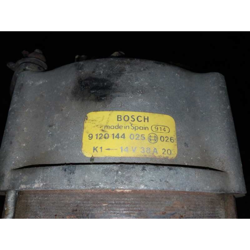 Recambio de alternador para renault 6 1.1 referencia OEM IAM 9120144025 BOSCH 38A