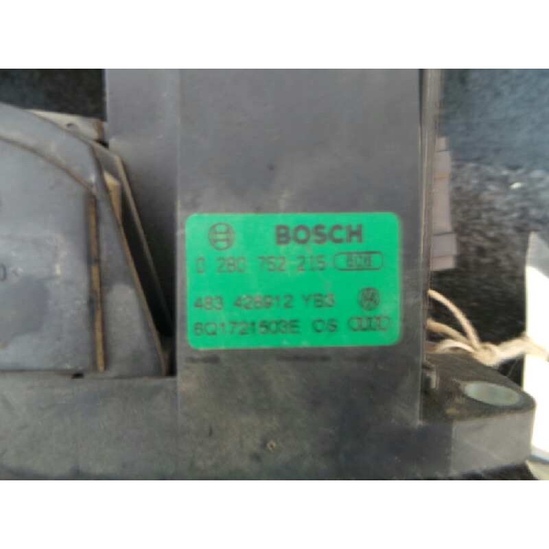 Recambio de potenciometro pedal para seat ibiza (6l1) 1.4 16v referencia OEM IAM 0280752215-483428912YB3-6Q1721503E BOSCH 