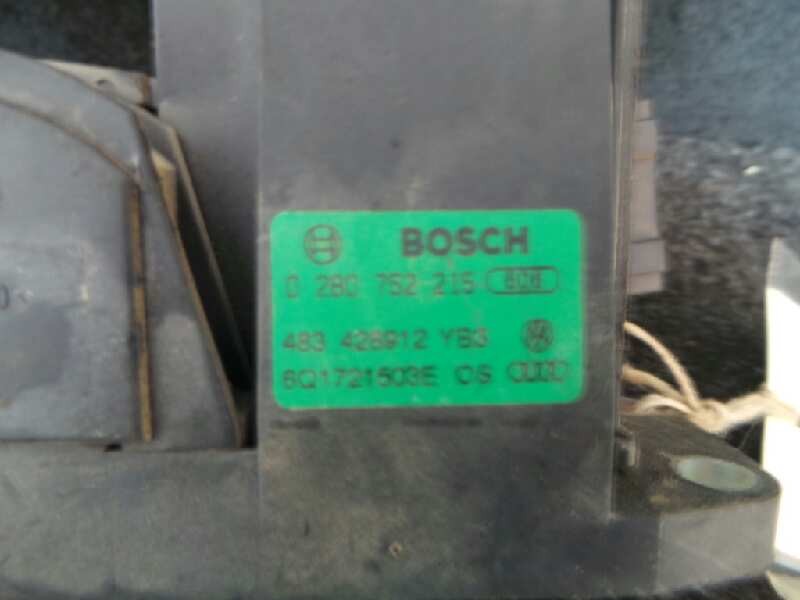 Recambio de potenciometro pedal para seat ibiza (6l1) 1.4 16v referencia OEM IAM 0280752215-483428912YB3-6Q1721503E BOSCH 