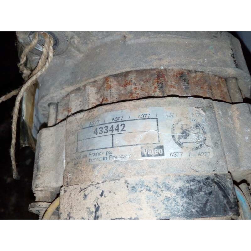 Recambio de alternador para renault 11 1.4 g referencia OEM IAM 433442 VALEO 50 A