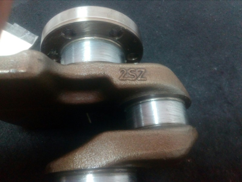 Recambio de cigueñal para toyota yaris (ncp1/nlp1/scp1) 1.3 cat referencia OEM IAM 2SZ-2H-11111  