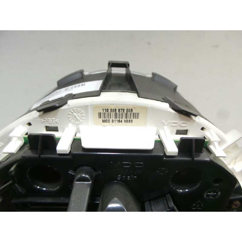 Recambio de cuadro instrumentos para smart coupe 0.6 turbo cat referencia OEM IAM 110008872005-MCC01184V020  VDO