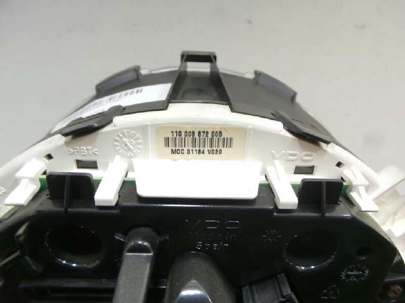 Recambio de cuadro instrumentos para smart coupe 0.6 turbo cat referencia OEM IAM 110008872005-MCC01184V020  VDO