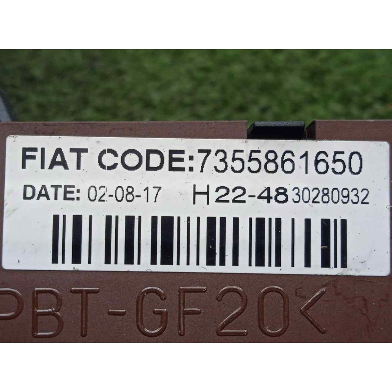 Recambio de warning para peugeot boxer furgón 2.0 blue-hdi fap cat referencia OEM IAM 7355861650-30280932  