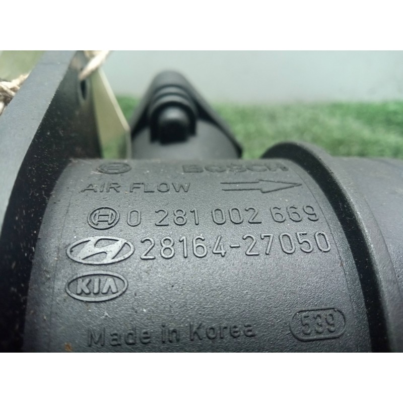 Recambio de caudalimetro para kia cerato 1.5 crdi referencia OEM IAM 0281002669-2816427050 5.PINES BOSCH