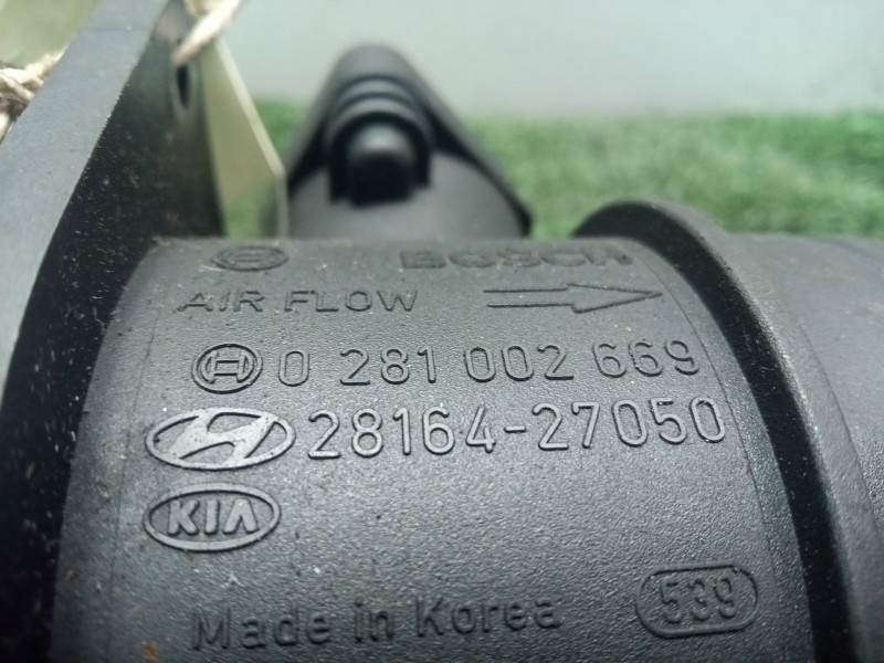 Recambio de caudalimetro para kia cerato 1.5 crdi referencia OEM IAM 0281002669-2816427050 5.PINES BOSCH