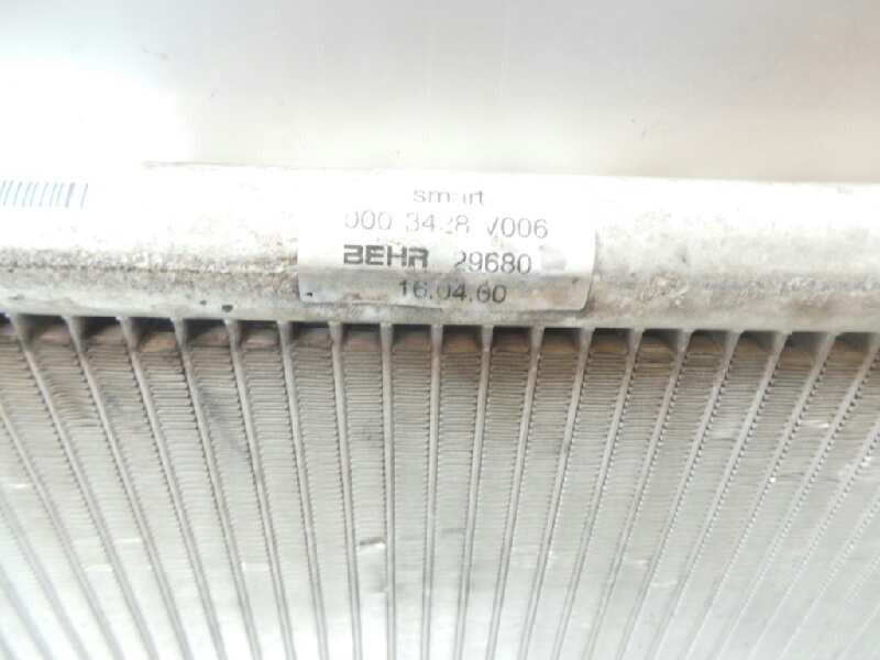 Recambio de radiador agua para smart coupe 0.6 turbo cat referencia OEM IAM 0003428V006-29680  